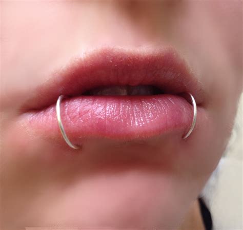 lip rings for snake bites.